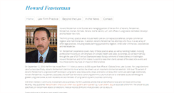 Desktop Screenshot of howardfensterman.com